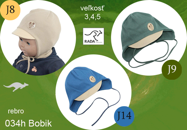 Jarná čiapka 034H Bobík 