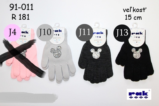 91-011 R181 15 cm detské rukavice