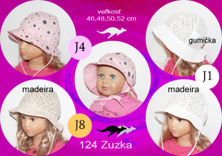 Klobúčik Zuzka 124