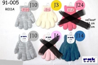 Detské rukavice 91-005-15 cm