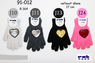 91-012 R164 17 cm detské rukavice