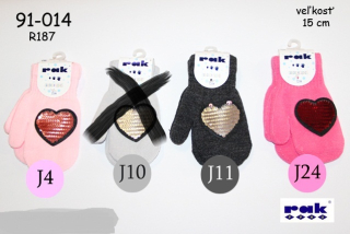 91-014 R187 15 cm detské rukavice