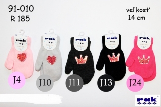 91-010 R185 14 cm detské rukavice