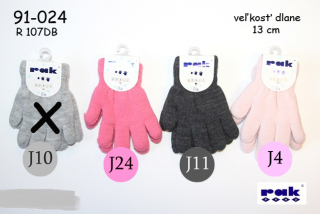 91-024 R107 DB 13 cm detské rukavice