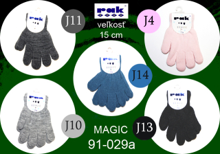 91-029a Magic 15 cm detské rukavice