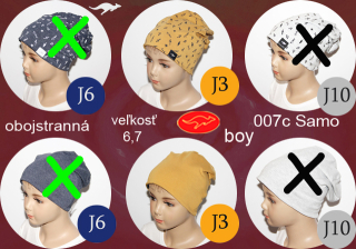Jarná detská čiapka 007c Samo boy