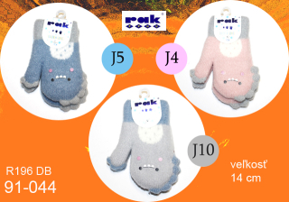 detské rukavice 91-044 14 cm 